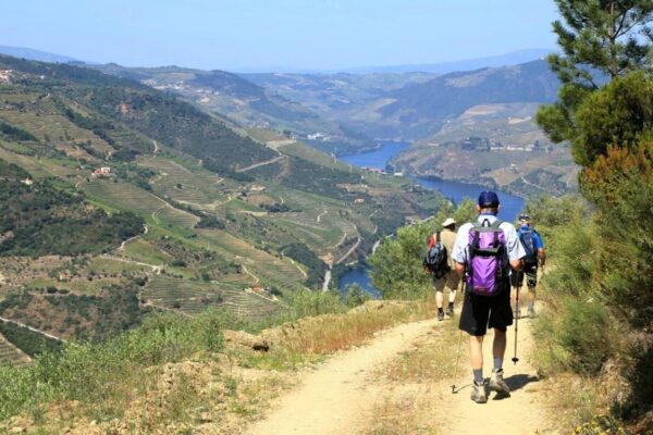 Walking group in Douro